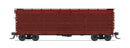 PREORDER Broadway Limited Imports HO 10707 40' Wood Stock Car, d, Oxide Red, Hog Sounds, HO S