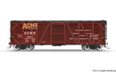 PREORDER Broadway Limited Imports HO 10708 40' Wood Stock Car, Acme Glue Factory, Horse Sounds, HO S