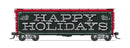 PREORDER Broadway Limited Imports HO 10729 40' Wood Stock Car,  4-Pack, No-Sound, HO Scale (1 each: Independence Day, Halloween, Merry Christmas, Hap