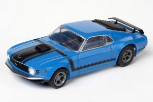 AFX 22026 Mustang CLEAR - Boss 302 - Blue