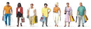 Preiser HO 10737 People Shopping (7)