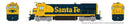 PREORDER Rapido HO 1074504 GE B23-7 Disel Locomotive, Atchison Topeka & Santa Fe Yellow Warbonnet
