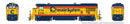 PREORDER Rapido HO 1074017 GE B30-7 Disel Locomotive, Chessie System-C&O