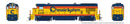 PREORDER Rapido HO 1074018 GE B30-7 Disel Locomotive, Chessie System-C&O