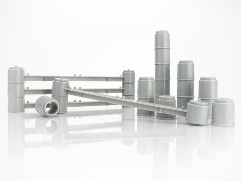 AFX Racing 70618 4 Lane Bridge Support 4pk
