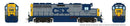 PREORDER Rapido HO 1078505 EMD GP40 CSX 6595