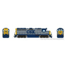 PREORDER Rapido HO 1078007 EMD GP40 DC CSX 6623
