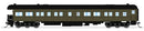 PREORDER Broadway Limited Imports N 10782 Unlettered Business Car, Pullman Green w/ Balloon Roof, N S