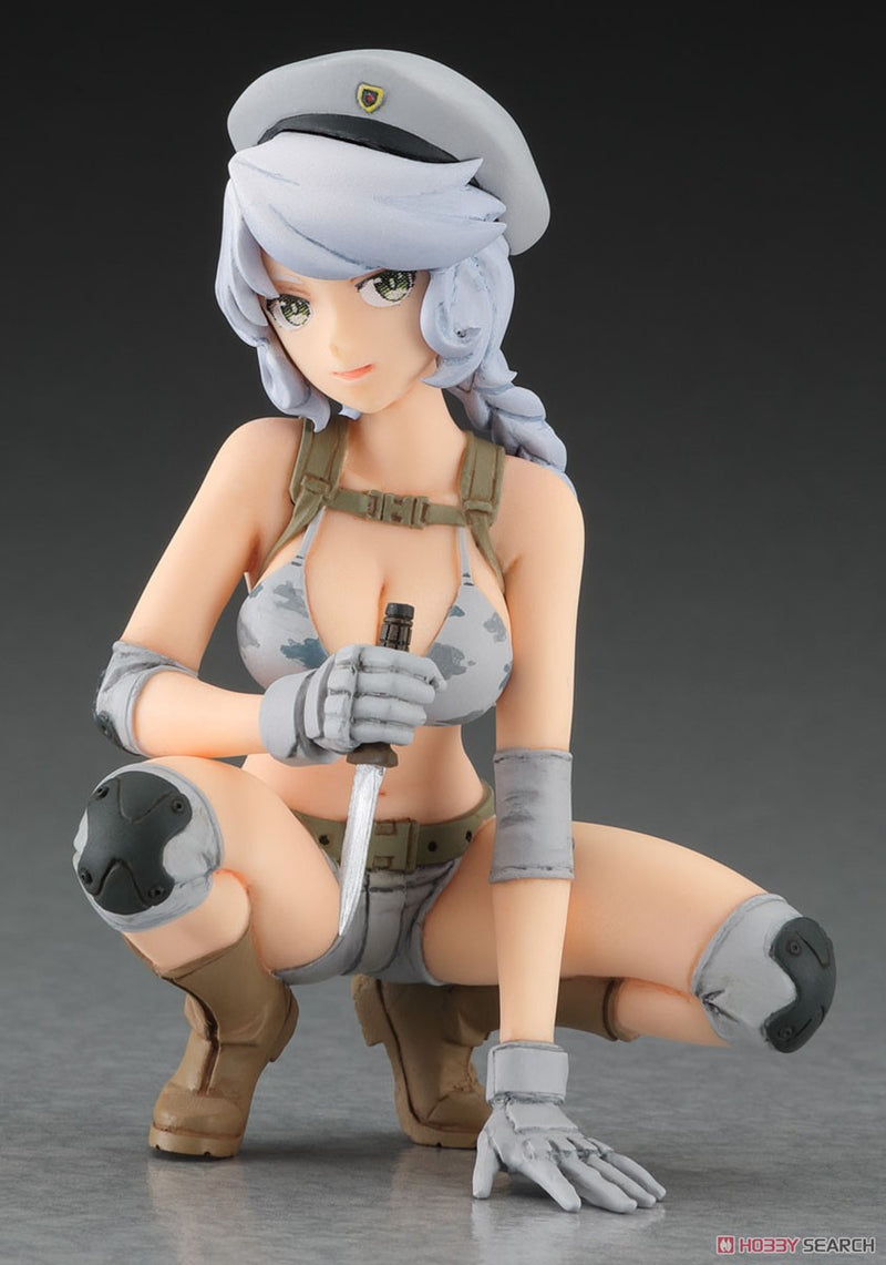 Hasegawa 1/12 Egg Girls Collection No.20 'Sasha Ilyushina' (Army)