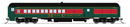 PREORDER Broadway Limited Imports N 10801 Coach-Baggage Combine, Christmas Holiday Scheme, N S