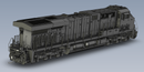 PREORDER Broadway Limited Imports HO 10814 GE ES44AC, NS