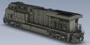 PREORDER Broadway Limited Imports HO 10829 GE ES44AC, Union Pacific 8200, Building America Scheme, No-Sound / DCC-Ready