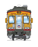 PREORDER Broadway Limited Imports HO 10840 Union Pacific Business Car, Union Pacific