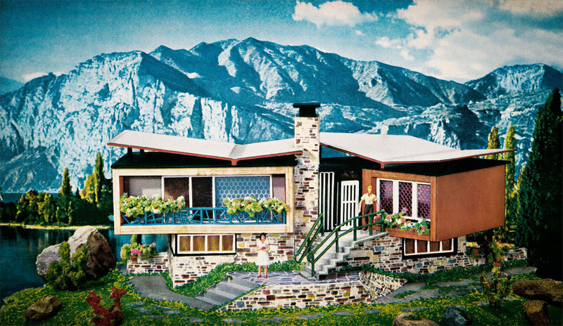 Faller HO 109271 Villa in Ticino B-271 in Retro Packaging Kit