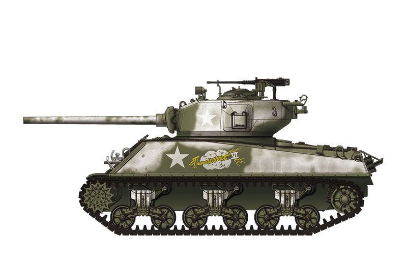 Meng-Model TS-043 U.S. MEDIUM TANK M4A3 (76) W SHERMAN 1:35