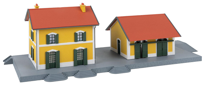 PREORDER Faller HO 110154 Gussing Train Station Kit | 62.49