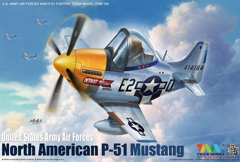 Tiger Model 109 Cute Series P-51 Fighter