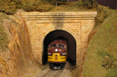 Monroe Models HO 110 Single-Track Tunnel Portal, Cut Stone