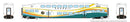 PREORDER Rapido HO 1110020 Bi-Level Commuter Coach, Sunrail
