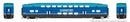 PREORDER Rapido HO 1110042 CEM Bi-Level Commuter Coach, Coaster