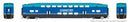 PREORDER Rapido HO 1110043 CEM Bi-Level Commuter Coach, Coaster