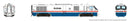 PREORDER Rapido HO 1113004 Bombardier LRC Locomotive, Amtrak Phase III