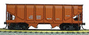 Accurail HO 2899 55-Ton Panel Side Twin Hopper, Data Only (Oxide)