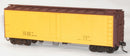 Accurail HO 8395 40' Steel Reefer with Hinged Door Kit (Plastic), Data Only (yellow)