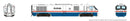 PREORDER Rapido N 1127504 Bombardier LRC, Locomotive Amtrak