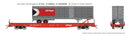 PREORDER Rapido HO 1130503A Piggy Flat CPR with 45'Trail