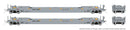 PREORDER Rapido HO 1132501A 53'Husky-Stack AOK 2/