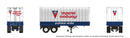 PREORDER Rapido HO 1146024 26' Can-Car Dry Van Trailer, Assembled, Imperial Roadways