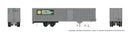 PREORDER Rapido HO 1146028 Fruehauf 40' Fluted-Side Volume Van Trailer with Side Door, Assembled, British Columbia Railway