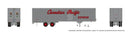 PREORDER Rapido HO 1146034 Fruehauf 40' Fluted-Side Volume Van Trailer with Side Door, Assembled, Canadian Pacific Express