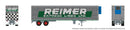 PREORDER Rapido HO 1146065 Trailmobile 45' Dry Van Trailer with Reefer Unit, Assembled, Reimer