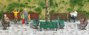 Busch HO 1149 Park Benches (12)