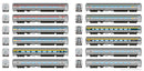 PREORDER Rapido 115130 HO Budd Coach with HEP2 - Ready to Run -- VIA Rail Canada
