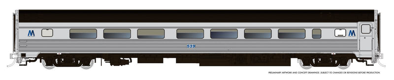 PREORDER Rapido HO 115148 Budd Coach, Long Island MTA
