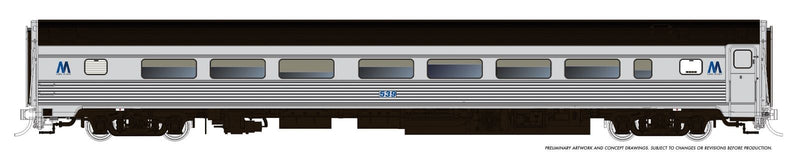 PREORDER Rapido HO 115149 Budd Coach, Long Island MTA