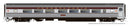 PREORDER Rapido HO 115169 Budd Coach, Pennsylvania