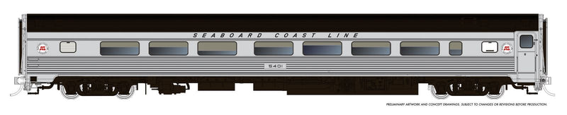 PREORDER Rapido HO 115190 Budd Coach, Seaboard Coast Line