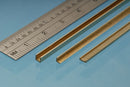 Albion Alloys CC3 Brass C Channel 1 x 3.0 x 1 mm 1pcs