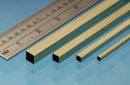 Albion Alloys SB1M Square Brass Tube 3.96 x 3.96 mm 2pcs