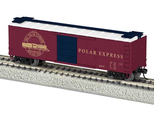 Lionel HO 2354130 40' Steel Reefer, Polar Express