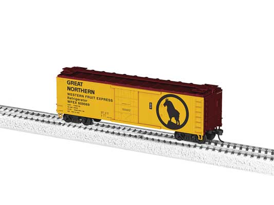 Lionel HO 2354100 40' Steel Reefer, Great Northern WFEX