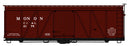 Accurail HO 1187 Fowler 36' Wood Boxcar Kit, Monon