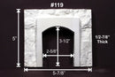 Monroe Models 119 Single Tunnel Portal Concrete Lined, HO Scale
