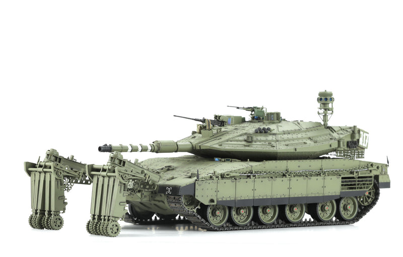 Meng-Model TS-049 ISRAEL MAIN BATTLE TANK MERKAVA Mk.4/4 LIC w/NOCHRI-KAL MINE ROLLER SYSTEM 1:35