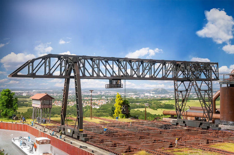 PREORDER Faller HO 120293 Gantry Crane/Bridge Crane Kit | 149.99