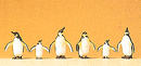 Preiser HO 20398 Animals, Penguins (6)